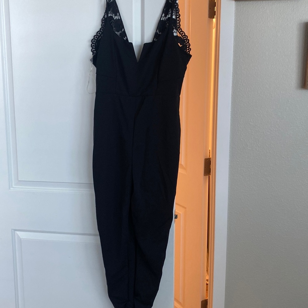 Black jumpsuit